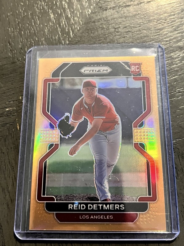2022 Panini Prizm Tier II Neon Orange #/100 Reid Detmers #133 Rookie RC 🔥