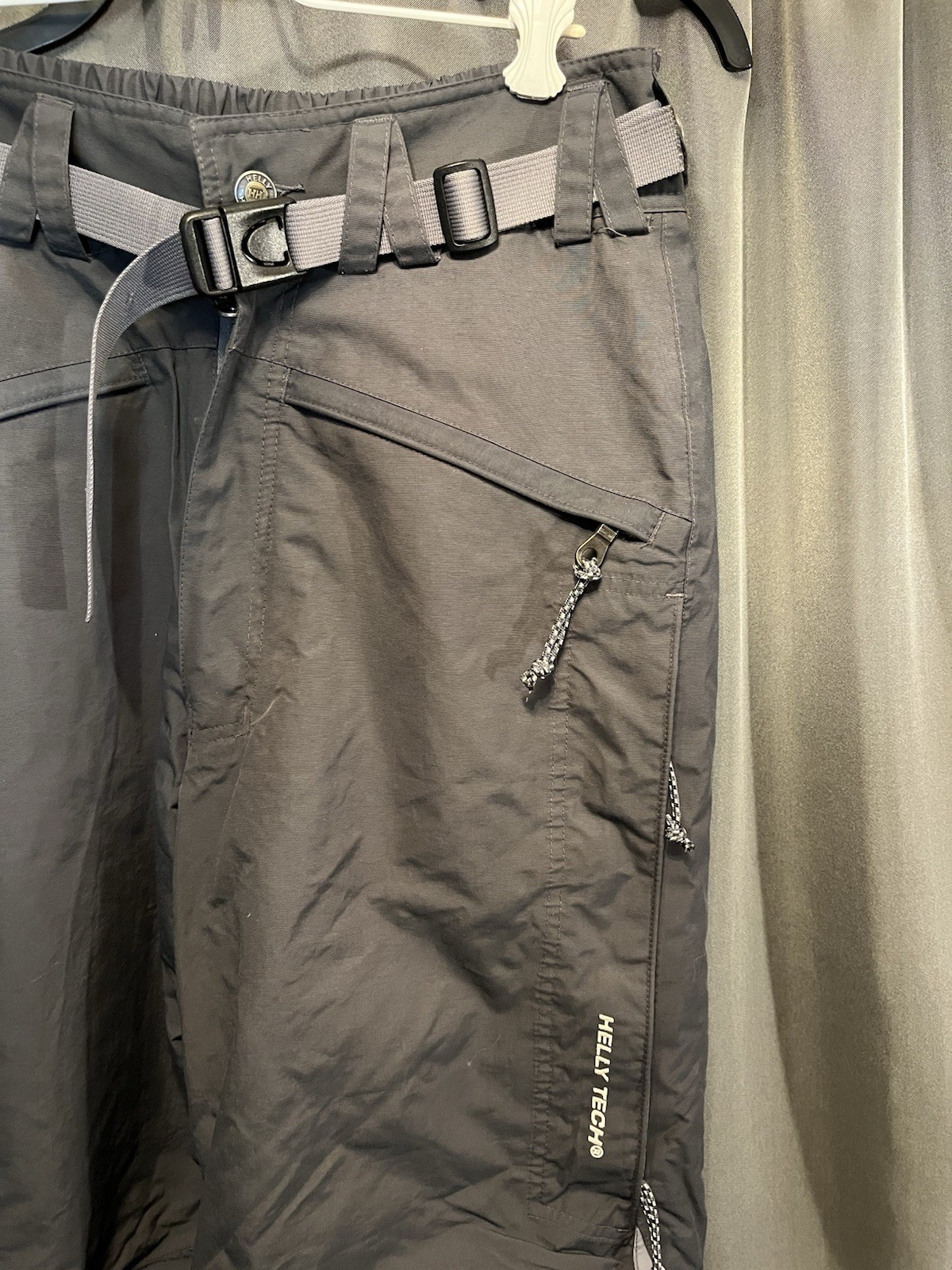 Helly Hansen Gray Utility Tech Buckle Waterproof … - image 4