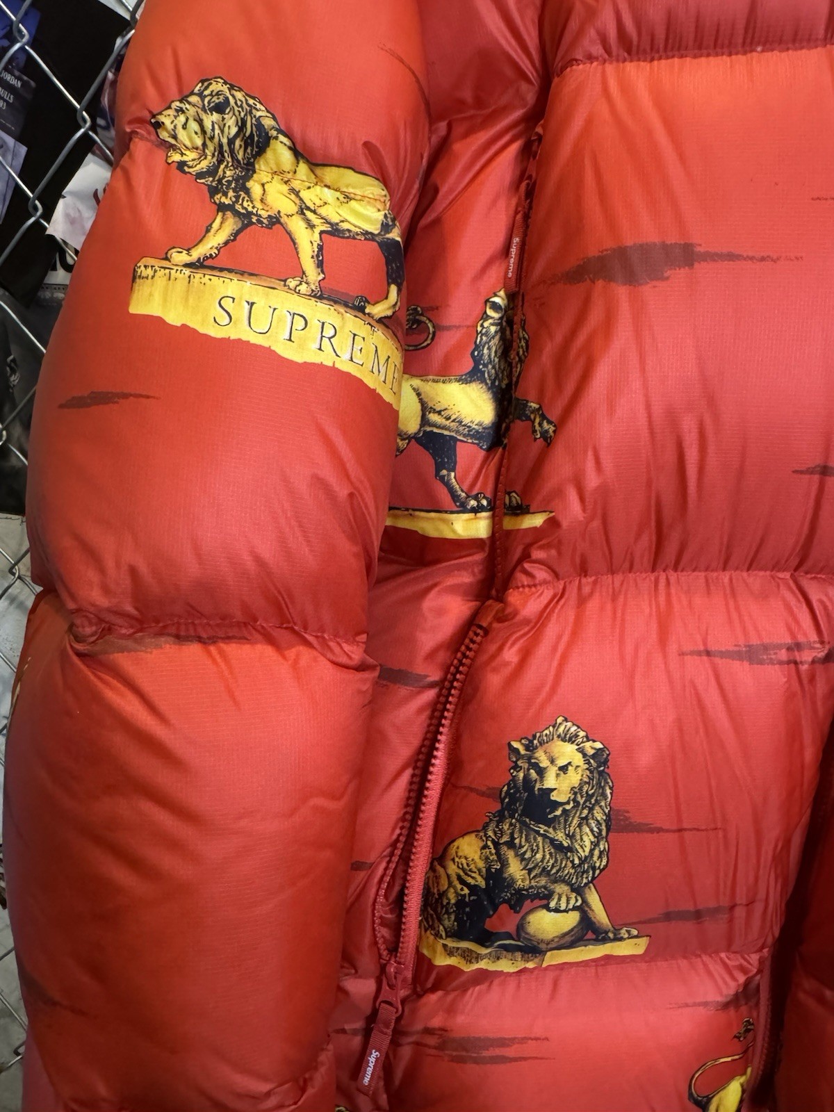Supreme Featherweight Down Puffer Jacket Lions - … - image 3