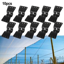 Lot de 10 clips en forme de papillon pour tissu d'ombrage matière plastique dur