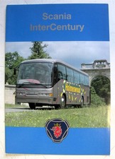 SCANIA Intercentury Coach Commercial Sales Brochure 1990s L94-IB
