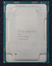 Intel Xeon Gold 6144 3.5GHz 8-Core 24.75MB Cache 150W LGA3647 CPU SR3TR