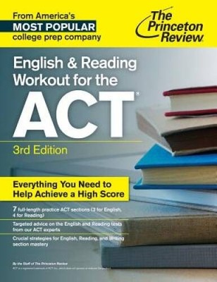 English and Reading Workout for the ACT, 3rd Edition (College Test Prepa - GOOD