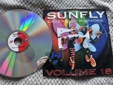 Laserkaraoke Sunfly NTCS Live it up laser karaoke disc select 14 classic Songs