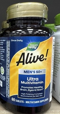 Nature's Way Alive! Once Daily Men's Multi-Vitamin Tablet - 60 Count