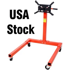 US Stock 1500LBS Engine Block Stand Motor Stand Garge ,Auto Repair Engine Stand