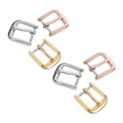 12Pcs Metal Watch Band Buckle Replacement Kit Stainless Steel Clasp 10Mm
