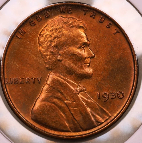 1930-P Lincoln Cent Choice BU+ Red Brown ***RARE ORIGINAL RED BROWN CENT***