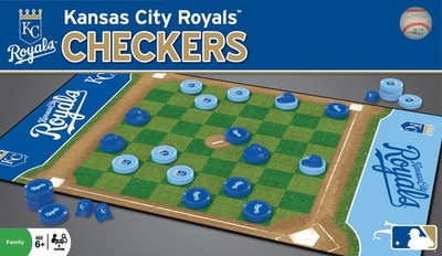 MasterPieces - Kansas City Royals - MLB Checkers Board Game