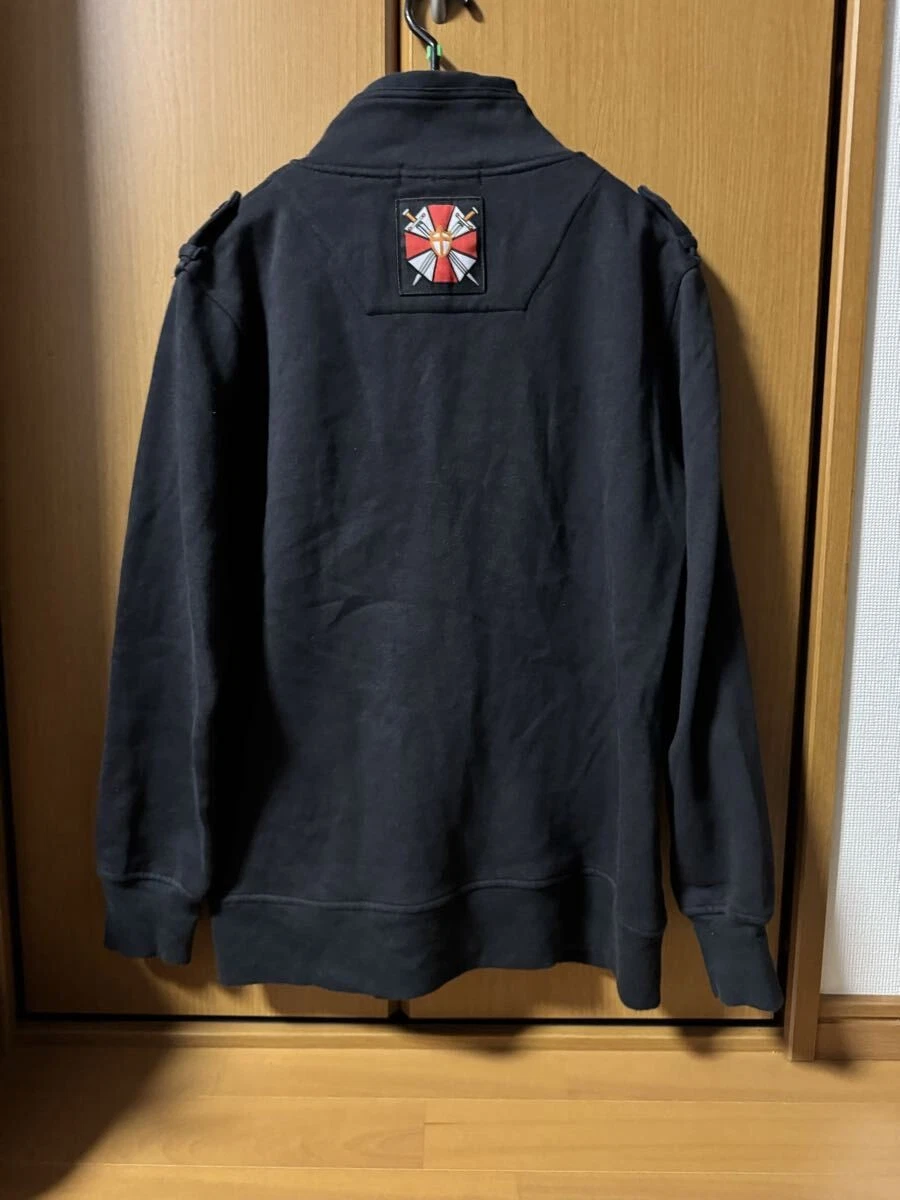 Biohazard Resident Evil Umbrella Black Zip Jacket Size M Unused image 1
