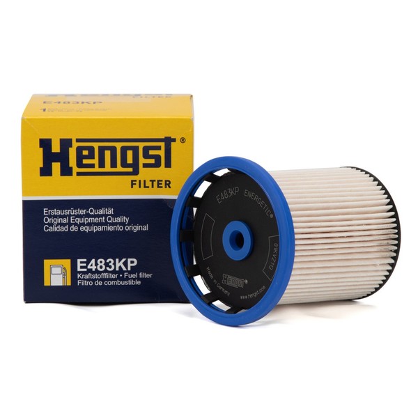 Hengst E483KP Kraftstofffilter FüR Audi A3 Seat Skoda VW Golf 7 1.6/2.0 TDI-image