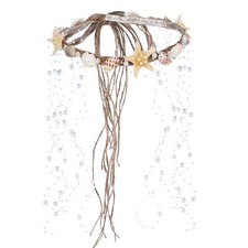 Seashell Crown Mermaid Headpiece - Handmade Starfish Headband Shell Crown wit...