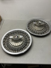 1965 65 66 67 Buick Special Hubcap Rim Wheel Cover Hub Cap 14 Wire 1010 Spinner
