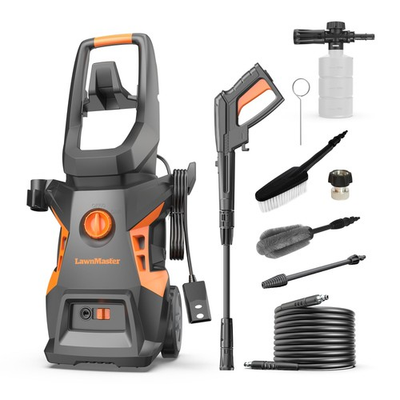 #ad #ad Electric Pressure Washer with Detergent Bottle $142.87