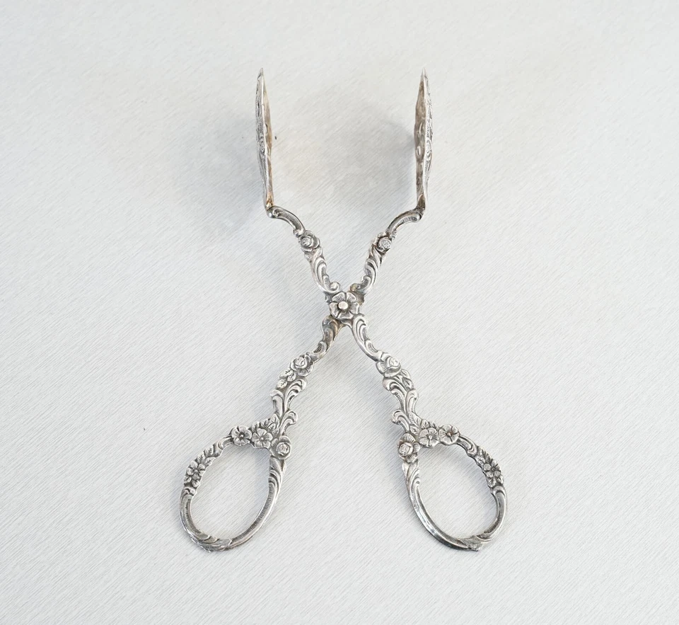 elegante pinza per dolci in argento 100 Hildesheimer Rose pinza per... - Immagine 3 di 4