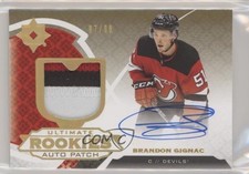 2019 Ultimate Collection Rookies Gold /99 Tier 1 Brandon Gignac Patch Auto 1u6