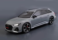 for GT SPIRIT for Audi for RS6 for Avant for C8 2020 Nardo Grey 1:18 Car Model