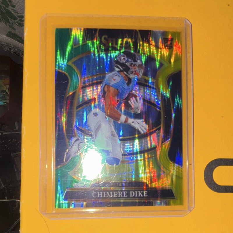 Panini Select 2025 Chimere Dike Rookie Prizm Concourse #27 Titans