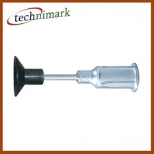 Excelta PVS-CB-14 Black Buna-N Static Safe Tip Straight 1/4"