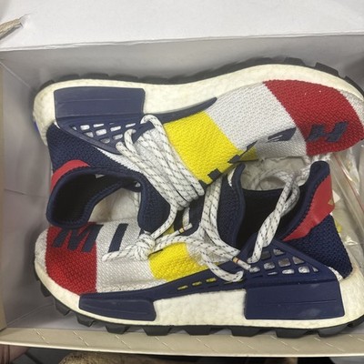 Adidas Pharrell Williams BBC HU NMD TR Multicolor BB9544 Size 7- NEW