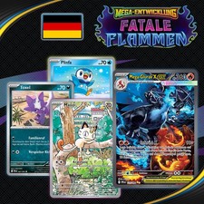 POKEMON KARTEN Fatale Flammen DEUTSCH | Alle Karten Auswahl - NEAR MINT