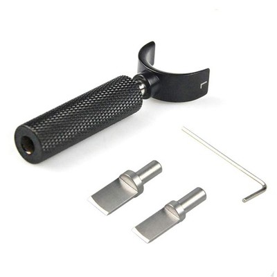 OWDEN Professional Leather tool, Leather Swivel knife with 2 sizes blade, Thi...