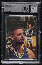 BAS 1995-96 Flair Greg Ostertag #212 BGS Authentic Auto ow6