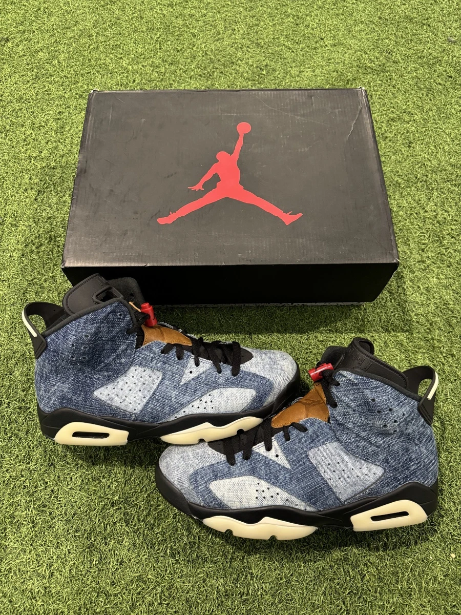 Jordan 6 Retro Washed Denim for Sale | Authenticity Guaranteed | eBay