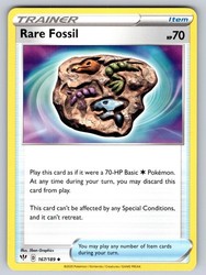 Rare Fossil 167/189 Darkness Ablaze Uncommon Pokémon TCG