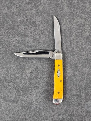 Case XX Tiny Trapper 62154W SS Orange Folding Knife | eBay