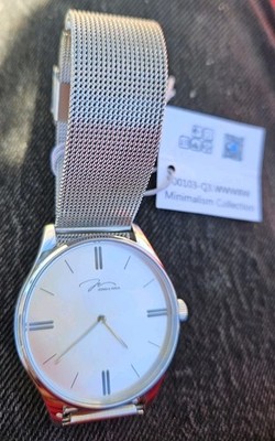 Jonas & Verus Fashion Bracelet Mesh Watch Luxury Minimalist For Parts