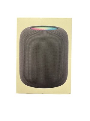 Apple HomePod 2. Generation 2023 Mitternacht / 4-Zoll Tieftöner / fünf Hochtöner