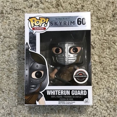 Funko Pop! Games Skyrim Whiterun Guard #60 GameStop Exclusive Vinyl Figure