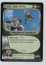2001 Score Dragon Ball Z CCG - Trunks Saga Limited Trunks High Strike 82