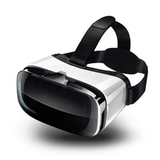 VR Headset for Phone, Compatible with iPhone Samsung and Android 3D Black