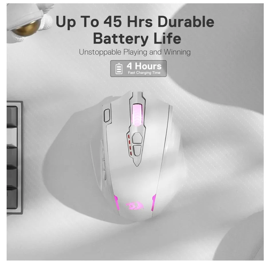 Redragon M913 Impact Elite Wireless Gaming Mouse, 16000 DPI - Image 4 of 4