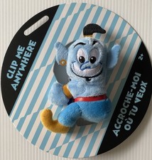 Peluche Plush Génie Aladdin Clip Accroche-moi Disney Store Disneyland