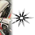 Chrome Rear Fender Strut Bolt w/ Washers Kit For Harley Softail Springer FXSTS