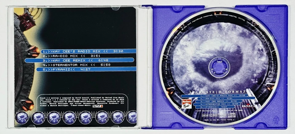 CD Techno STAR GATE - D_FORMAZ Hard Trance Rave Mix Electro Drum Bass House Acid - Bild 2 von 2