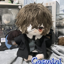 Bungo Stray Dogs Dazai Osamu 20cm Plush Doll Dress up Stuffed Toy Anime Gift