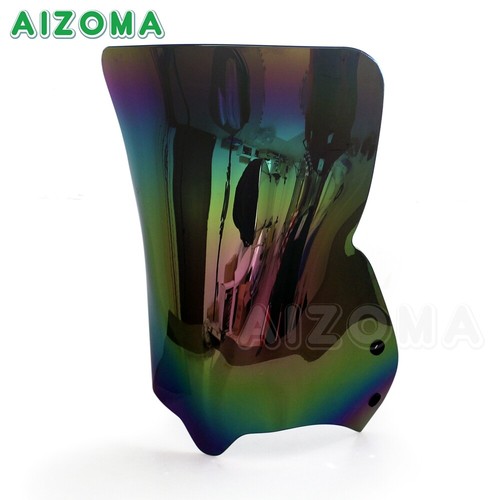 For Suzuki Boulevard M50 M90 M109R Boss Motorcycle 22"x16" Iridescent Windshield - Picture 4 of 6