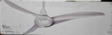 Minka-Aire F843-WH Wave 52''  3 Blade Ceiling Fan with Remote Control, White NEW