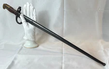 French M1874 Bayonet Sword With Scabbard Dated 1879