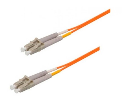 LWL Patchkabel LC LC Duplex Jumper OM2 Faser multimode Glasfaserkabel 1m - 30m - Bild 1 von 12