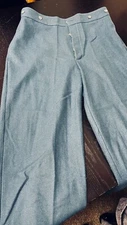 Civil War re-enacting, Union Sky-Blue Wool issue Trousers 34" W - NEW, unworn
