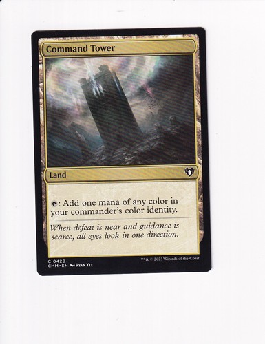 2023 MTG MAGIC COMMANDER MASTERS COMMANDER SLIVER SWARM COMMAND TOWER