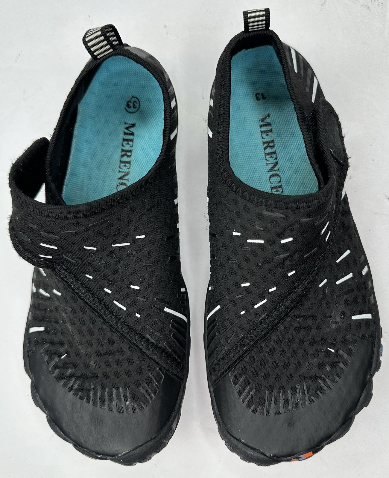 SAOLA Scarpa sportiva Merence 2Y nera usata sneaker leggera asciugatura rapida unisex