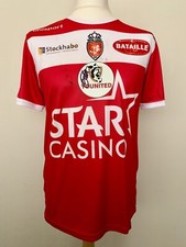 RE Mouscron 2019-2020 home Osabutey match worn Pro League Belgium football shirt