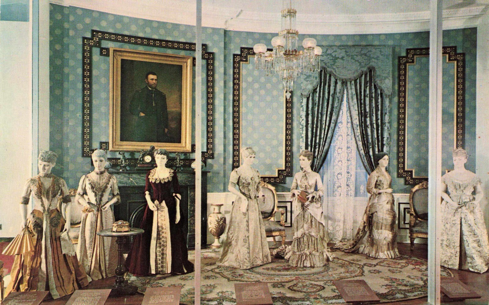 Lot of 5 Smithsonian American Costumes Vintage PCs. See Images!