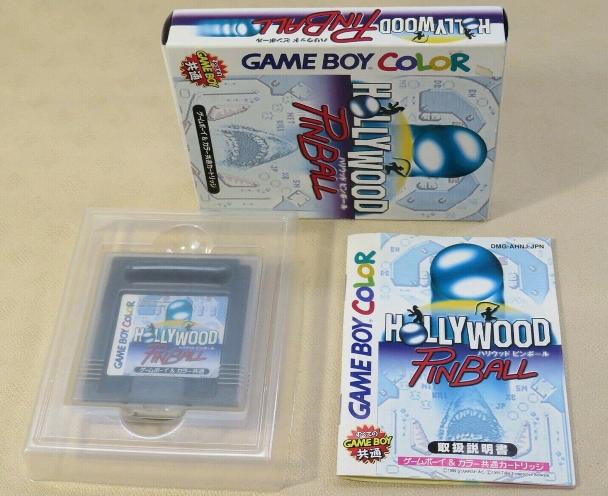 ハリウッドピンボール　ゲームボーイ Hollywood pinball Game boy Nintendo GB gameboy games tested